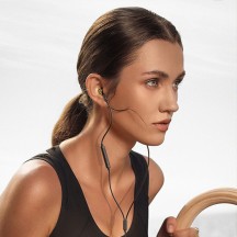 Casca USAMS Wired Earphones EP-43 - In-ear, Type-C, Microphone, 1.2m - Dark Green HSEP4302