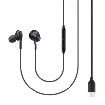 Casca Samsung AKG - Stereo Earphones - Type-C with Microphone, 1.2m - White (Bulk Packing) EO-IC100BWEGEU (GP-TOU021CSDWW)