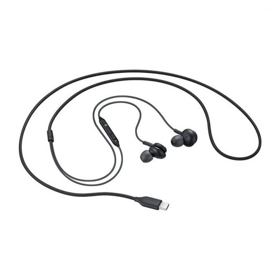 Casca Samsung AKG - Stereo Earphones - Type-C with Microphone, 1.2m - White (Bulk Packing) EO-IC100BWEGEU (GP-TOU021CSDWW)