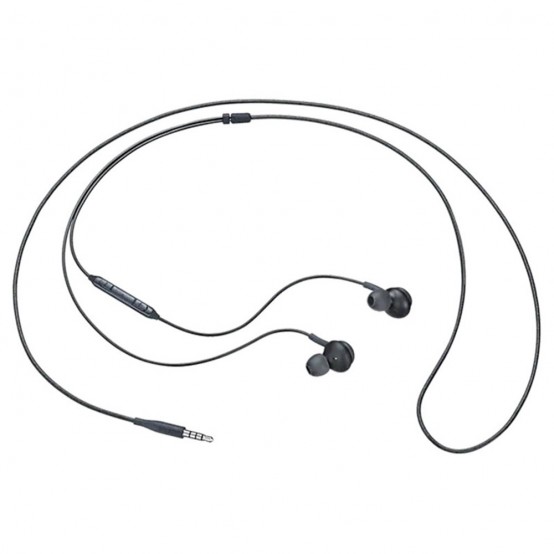 Casca Samsung Wired Earphones - Jack 3.5mm, In-Ear, Microphone, Volume Control, 1.2m - Black (Bulk Packing) EO-IG955BSE