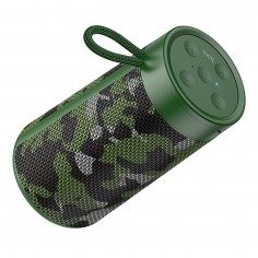 Boxe Hoco Wireless Speaker Sports  - Bluetooth 5.0, FM, TF Card, U Disk, AUX, TWS, 5W, 1200mAh - Camouflage Green HC13