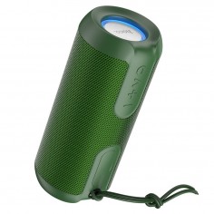 Boxe Hoco Wireless Speaker Artistic Sports  - Bluetooth 5.1, FM, TF Card, U Disk, RGB Lights, 10W, 1200mAh - Dark Green BS48