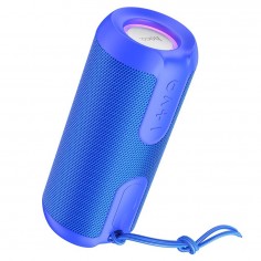 Boxe Hoco Wireless Speaker Artistic Sports  - Bluetooth 5.1, FM, TF Card, U Disk, RGB Lights, 10W, 1200mAh - Blue BS48