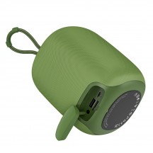 Boxe Hoco Wireless Speaker Link  - Bluetooth 5.2, FM, TF Card, USB, AUX, TWS, with RGB Lights - Linen Grey HC14