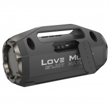 Boxe Hoco Wireless Speaker Rick Sports  - Portable, Bluetooth 5.3, TF, USB, AUX, FM, RGB Lights, 10W - Black HA3