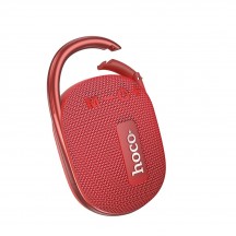 Boxe Hoco Wireless Speaker Easy Joy Sports  - Bluetooth 5.3, TWS, Hi-Fi with Belt Holder - Red HC17