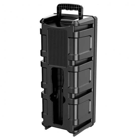 Boxe Hoco Wireless Speaker Billowing  - Bluetooth 5.0, TWS, FM, USB, TF Card, AUX, with Mic and RGB Lights - Black BS52