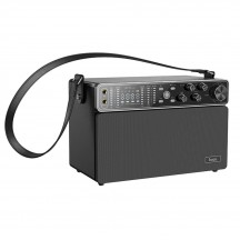 Boxe Hoco Wireless Speaker Chanter  - Bluetooth 5.0, TF Card, U Disk, AUX, with Double Mic, 120W, 4000mAh - Black BS50