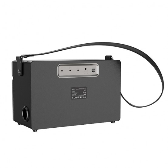 Boxe Hoco Wireless Speaker Chanter  - Bluetooth 5.0, TF Card, U Disk, AUX, with Double Mic, 120W, 4000mAh - Black BS50