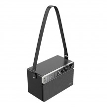 Boxe Hoco Wireless Speaker Chanter  - Bluetooth 5.0, TF Card, U Disk, AUX, with Double Mic, 120W, 4000mAh - Black BS50