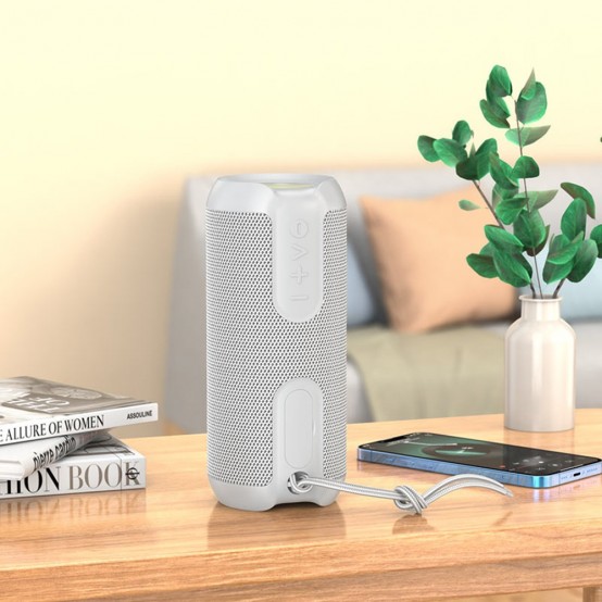 Boxe Hoco Wireless Speaker Artistic Sports  - Bluetooth 5.1, FM, TF Card, U Disk, RGB Lights, 10W, 1200mAh - Black BS48
