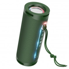 Boxe Hoco Wireless Speaker Dazzling pulse  - with Ambient Light, Bluetooth 5.1, 10W - Green HC9