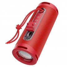 Boxe Hoco Wireless Speaker Dazzling pulse  - with Ambient Light, Bluetooth 5.1, 10W - Red HC9
