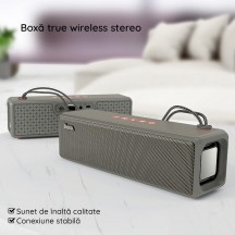 Boxe Hoco Wireless Speaker Bounce  - TWS, Bluetooth 5.0, 10W - Black HC3