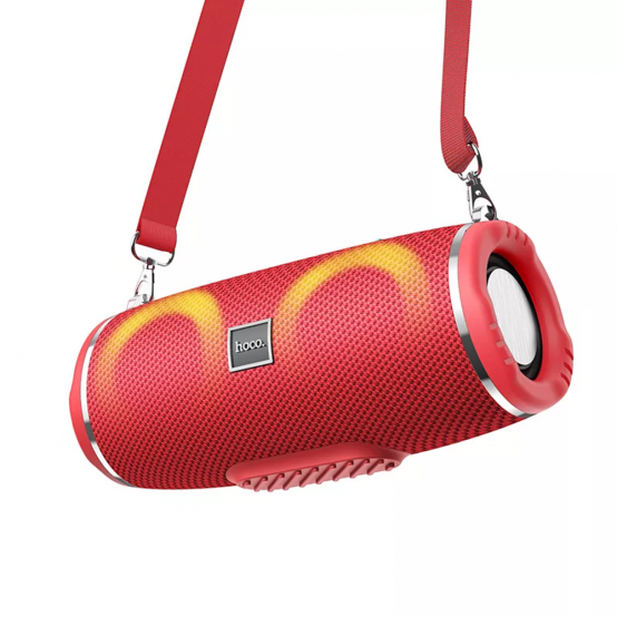 Boxe Hoco Wireless Speaker Sports  - Bluetooth 5.0, Shoulder Strap, 10W - Red HC12