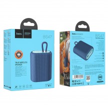 Boxe Hoco Wireless Speaker Uno Sports  - Bluetooth, FM, TF Card, TWS, 5W, 1200mAh - Navy Blue BS47