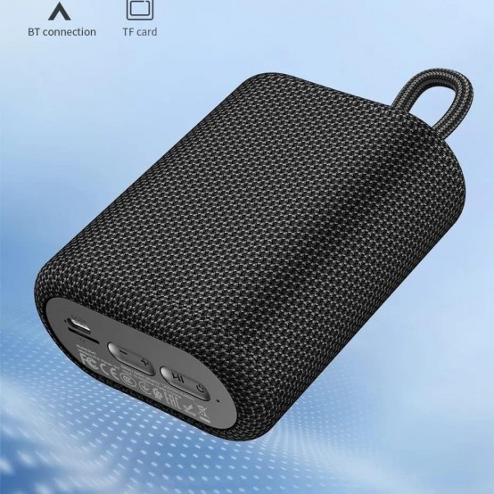 Boxe Hoco Wireless Speaker Uno Sports  - Bluetooth, FM, TF Card, TWS, 5W, 1200mAh - Black BS47