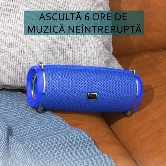 Boxe Hoco Wireless Speaker Xpress  - with Ambient Light, Bluetooth 5.0, 10W - Black HC2
