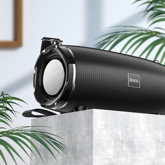 Boxe Hoco Wireless Speaker Cool Enjoy Sports  - BT, FM, TF, USB, AUX Compatible - Black HC5