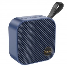 Boxe Hoco Wireless Speaker Auspicious Sports  - Bluetooth 5.3, TWS, Hi-Fi, FM, TF Card, USB, AUX with Hand Belt - Blue HC22