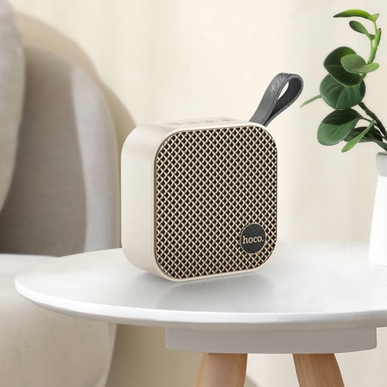 Boxe Hoco Wireless Speaker Auspicious Sports  - Bluetooth 5.3, TWS, Hi-Fi, FM, TF Card, USB, AUX with Hand Belt - Blue HC22