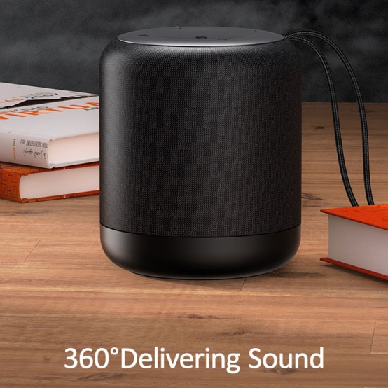 Boxe USAMS Wireless Speaker Moyi Series  - Bluetooth 5.0, 2000mAh - Black US-YX005