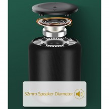 Boxe USAMS Wireless Speaker Moyi Series  - Bluetooth 5.0, 2000mAh - Black US-YX005