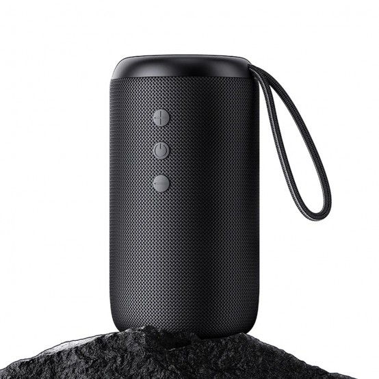 Boxe USAMS Wireless Speaker YC Series  - Waterproof, for Outdoor with Lanyard and Bluetooth 5.0, IPX7 - Black US-YC011