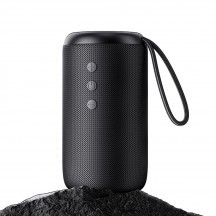 Boxe USAMS Wireless Speaker YC Series  - Waterproof, for Outdoor with Lanyard and Bluetooth 5.0, IPX7 - Black US-YC011