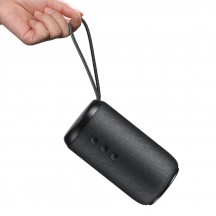 Boxe USAMS Wireless Speaker YC Series  - Waterproof, for Outdoor with Lanyard and Bluetooth 5.0, IPX7 - Black US-YC011
