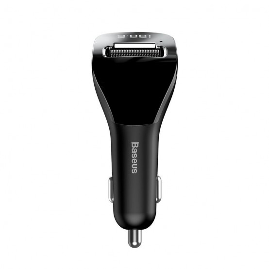 Modulator FM Baseus FM Modulator and Car Charger F40  - Aux, Wireless, MP3, 2xUSB 15W, 2A - Black CCF40-01