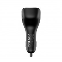 Modulator FM Baseus FM Modulator and Car Charger F40  - Aux, Wireless, MP3, 2xUSB 15W, 2A - Black CCF40-01
