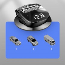 Modulator FM Baseus FM Modulator and Car Charger F40  - Aux, Wireless, MP3, 2xUSB 15W, 2A - Black CCF40-01