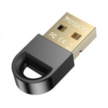 Adaptor Bluetooth Yesido USB Transmitter  - USB to Bluetooth, for Computer, Laptop - Black YAU34