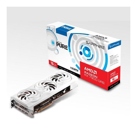 Placa video Sapphire PURE AMD Radeon RX 7900 GRE Gaming OC 11325-03-20G