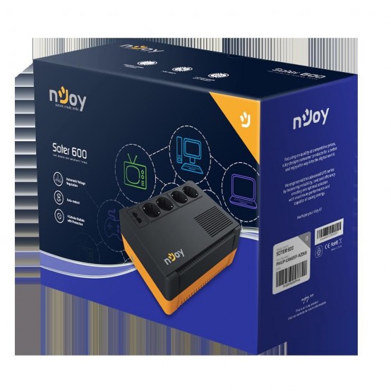 UPS nJoy Soter 600 PWUP-LI060SR-AZ01B
