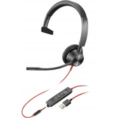 Casca HP Poly Blackwire 3315 USB-A Headset 76J12AA