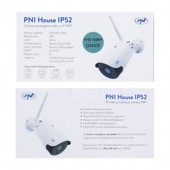 Camera de supraveghere PNI  PNI-IP52