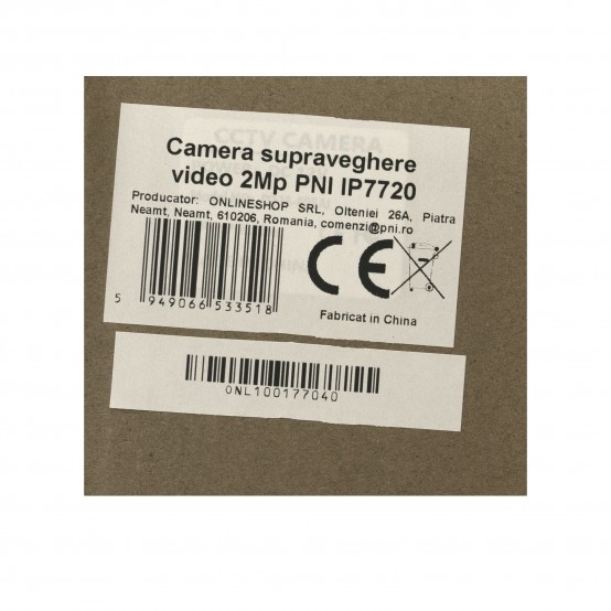 Camera de supraveghere PNI  PNI-IP7720-S