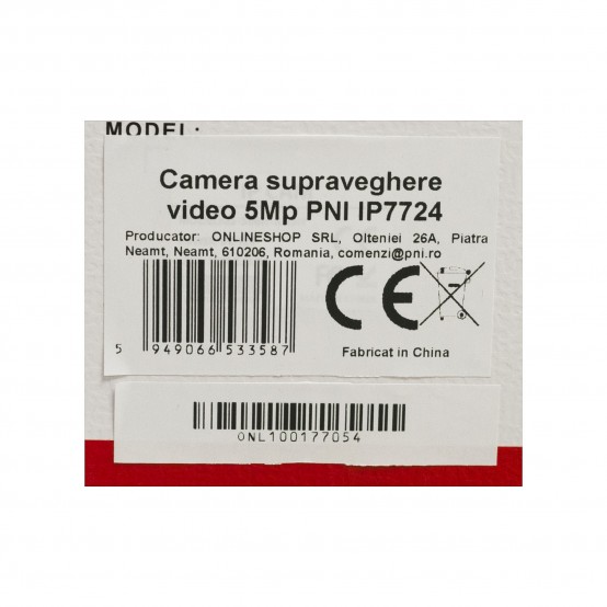 Camera de supraveghere PNI  PNI-IP7724-S