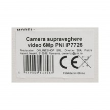 Camera de supraveghere PNI  PNI-IP7726-S