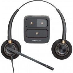 Casca HP Poly EncorePro 520 Binaural Headset +Quick Disconnect EMEA - INTL English Loc  Euro plug 783P7AAABB