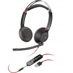 Casca HP Poly Blackwire 5220 Stereo USB-A Headset 80R97AA