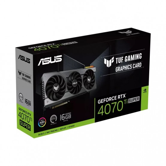 Placa video ASUS TUF Gaming GeForce RTX 4070 Ti SUPER 16GB GDDR6X TUF-RTX4070TIS-16G-GAMING