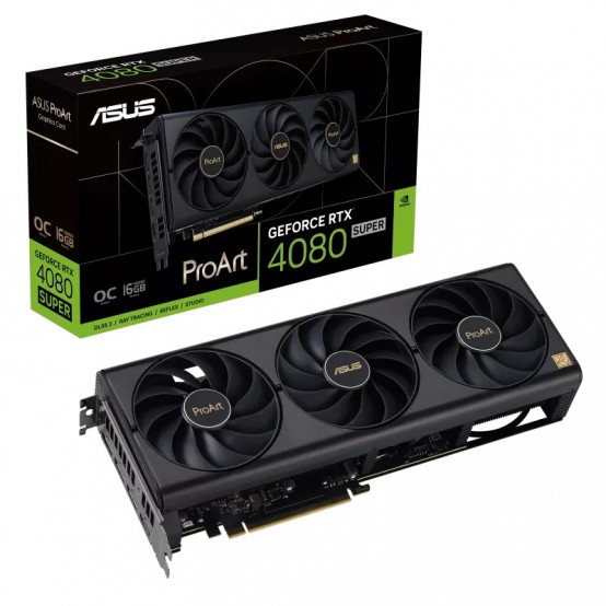 Placa video ASUS ProArt GeForce RTX 4080 SUPER OC Edition 16GB GDDR6X PROART-RTX4080S-O16G