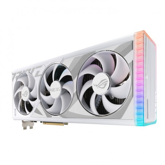 Placa video ASUS ROG Strix GeForce RTX 4080 SUPER 16GB GDDR6X White OC Edition STRIX-RTX4080S-O16G-WHITE