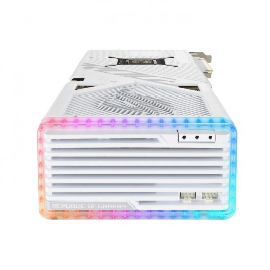 Placa video ASUS ROG Strix GeForce RTX 4080 SUPER 16GB GDDR6X White OC Edition STRIX-RTX4080S-O16G-WHITE