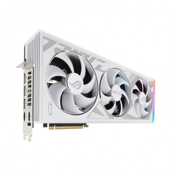 Placa video ASUS ROG Strix GeForce RTX 4080 SUPER 16GB GDDR6X White OC Edition STRIX-RTX4080S-O16G-WHITE