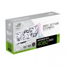Placa video ASUS ROG Strix GeForce RTX 4080 SUPER 16GB GDDR6X White OC Edition STRIX-RTX4080S-O16G-WHITE