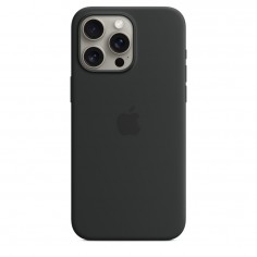 Husa Apple iPhone 15 Pro Max Silicone Case with MagSafe - Black MT1M3ZM/A